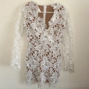White Lace Dress